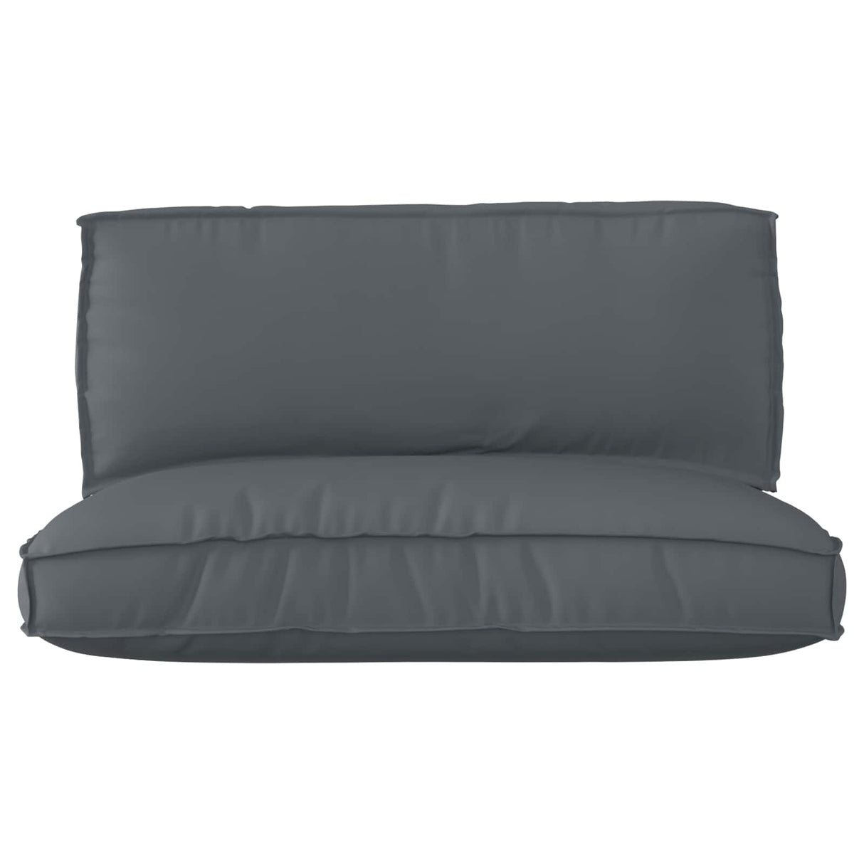 Pallet Cushion Set 2 pcs Anthracite Oxford fabric