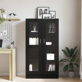 Book Cabinet 4-Tier 82,5 x 30,5 x 150 cm Engineered Wood - Top-Down View