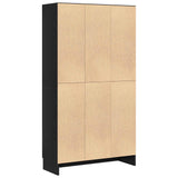 Book Cabinet 4-Tier 82,5 x 30,5 x 150 cm Engineered Wood - Low Angle