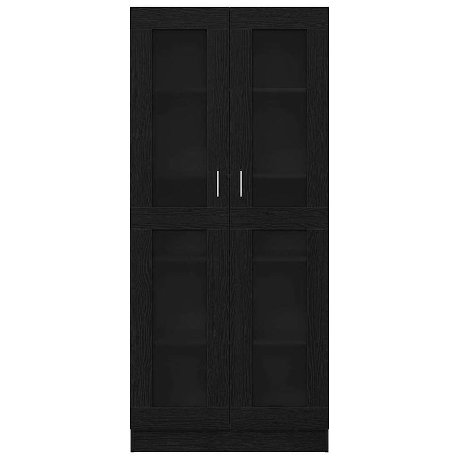 Book Cabinet 82,5 x 30,5 x 185 cm Black oak