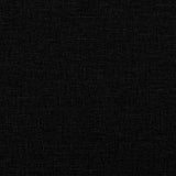 Bench with Cushion Black 113 x 57 x 39 cm Fabric