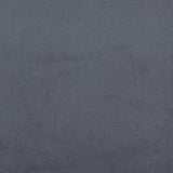 Bench with Cushion Dark Grey 113 x 57 x 39 cm Velvet