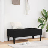 Bench Black 113 x 57 x 39 cm Velvet