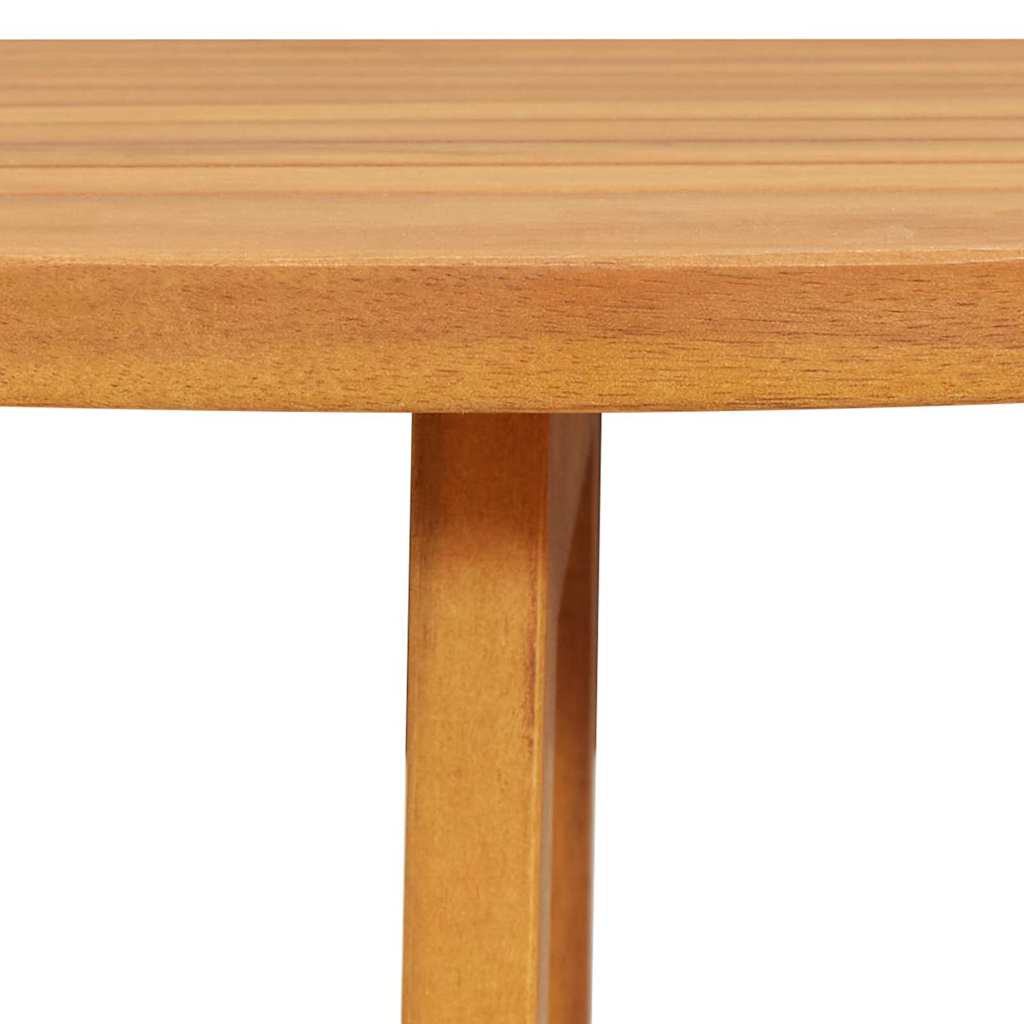Garden Table Folding Brown 78 x 46 x 75 cm Solid Acacia Wood