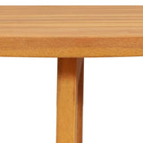 Garden Table Folding Brown 78 x 46 x 75 cm Solid Acacia Wood