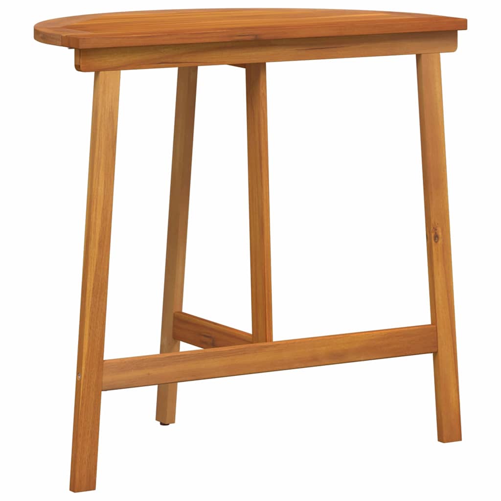 Garden Table Folding Brown 78 x 46 x 75 cm Solid Acacia Wood