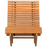 Rocking Sun Loungers 2 pcs Brown 154 x 60 x 74 cm - 45-Degree Angle