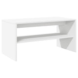 TV Cabinet White 60x40x40 cm Engineered Wood - Close-Up Angle