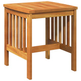 Garden Sofa Set 3 pcs Oil Natural Solid Acacia Wood