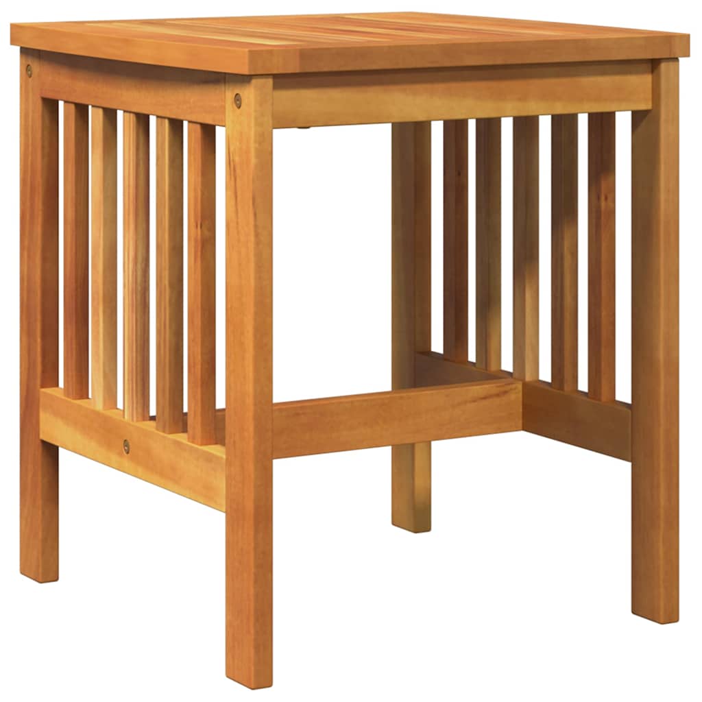 Side Table Brown Solid Acacia wood