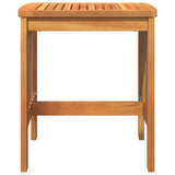 Side Table Oil Natural Solid Acacia Wood