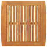 Side Table Oil Natural Solid Acacia Wood