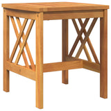 Side Table Brown Solid Acacia wood - 45-Degree Angle