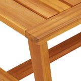 Coffee Table Oil Natural Solid Acacia Wood