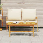 Coffee Table Oil Natural Solid Acacia Wood
