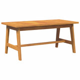 Coffee Table Brown Solid Acacia wood - 45-Degree Angle