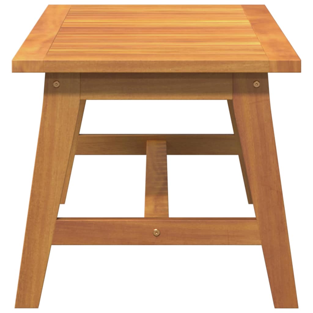 Coffee Table Brown Solid Acacia wood