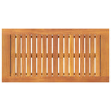 Coffee Table Brown Solid Acacia wood - Low Angle