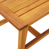 Side Table Brown Solid Acacia wood - Extra Image