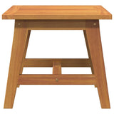 Side Table Oil Natural 45 x 45 x 40 cm Solid Acacia Wood