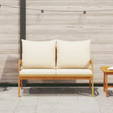 Garden Bench Oil Natural 115 x 65 x 71 cm Solid Acacia Wood