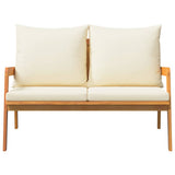 Garden Bench Oil Natural 115 x 65 x 71 cm Solid Acacia Wood