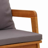 Garden Bench Oil Natural 115 x 65 x 71 cm Solid Acacia Wood