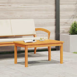 Coffee Table Oil Natural Solid Acacia Wood