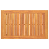 Coffee Table Brown Solid Acacia wood - Low Angle