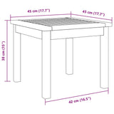 Side Table Oil Natural Solid Acacia Wood