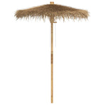 Tiki Umbrella with Banana Leaf Canopy 150 cm Bamboo