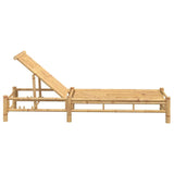 Sun Lounger 55x199x30 cm Bamboo - 45-Degree Angle
