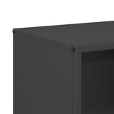 Firewood Rack Black 40x30x75 cm Cold-rolled steel - Low Angle