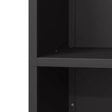 Firewood Rack Black 40x30x75 cm Cold-rolled steel - Extra Image