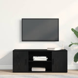 TV Cabinet 100 x 35 x 40 cm Black oak Engineered wood