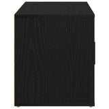 TV Cabinet Black oak 100 x 35 x 40 cm Engineered wood