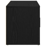 TV Cabinet Black oak 100 x 35 x 40 cm Engineered wood - Close-Up Angle