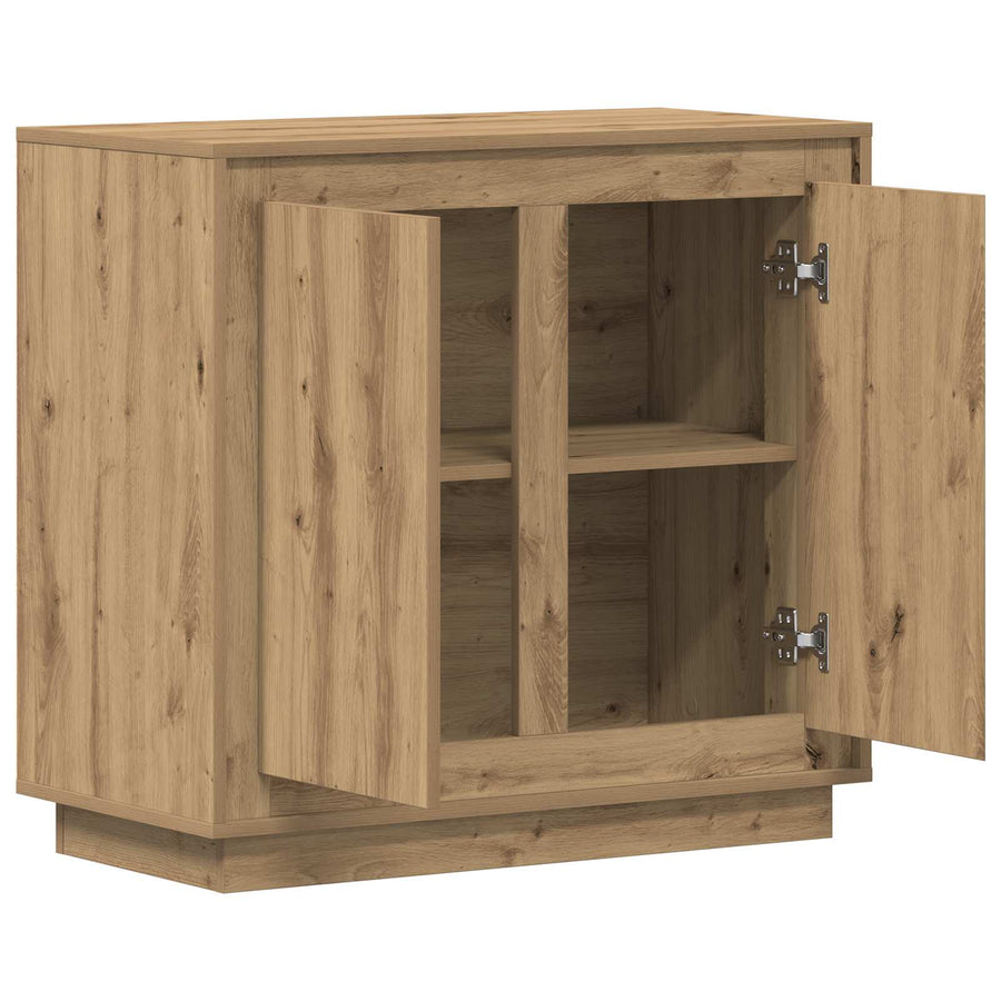 Sideboard Artisan Oak 80 x 40 x 75 cm Engineered Wood
