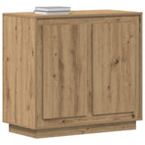 Sideboard Artisan Oak 80 x 40 x 75 cm Engineered Wood - Side View
