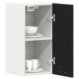 Hanging Cabinet Black Oak 30x31x60 cm Engineered Wood - Top-Down View