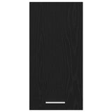 Hanging Cabinet Black Oak 30x31x60 cm Engineered Wood