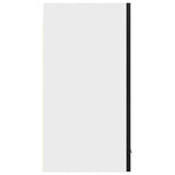 Hanging Cabinet Black Oak 30x31x60 cm Engineered Wood