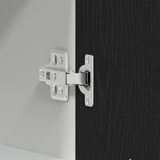 Hanging Cabinet Black Oak 30x31x60 cm Engineered Wood