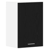 Hanging Cabinet Black Oak 40x31x60 cm Engineered Wood