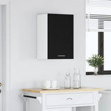 Hanging Cabinet Black Oak 40x31x60 cm Engineered Wood