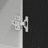 Hanging Cabinet Black Oak 40x31x60 cm Engineered Wood - Extra Image