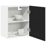 Hanging Cabinet Black Oak 50 x 31 x 60 cm Engineered Wood