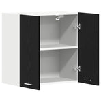 Hanging Cabinet Lyon Black Oak 60 x 31 x 60 cm Engineered Wood