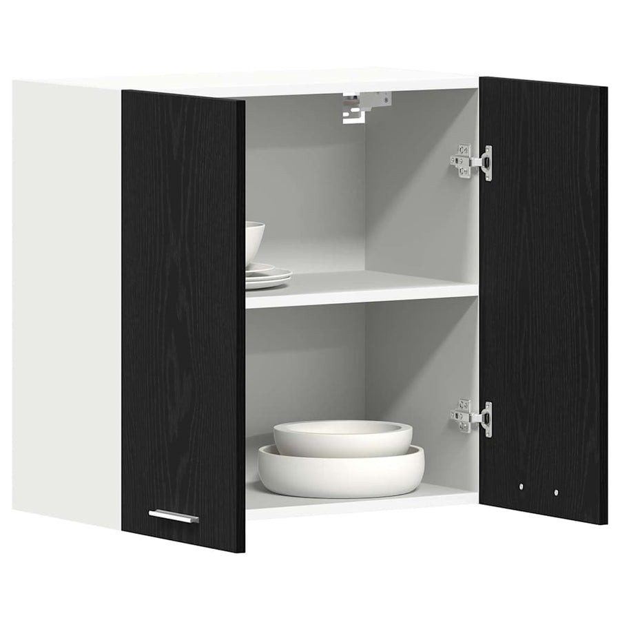 Hanging Cabinet Lyon Black Oak 60 x 31 x 60 cm Engineered Wood