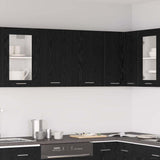 Hanging Cabinet Lyon Black Oak 80 x 31 x 60 cm Engineered Wood